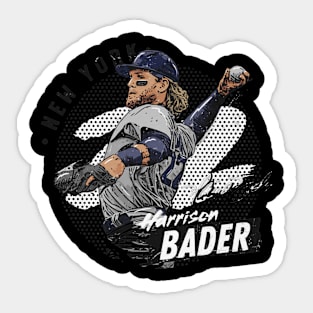 Harrison Bader New York Y Dots Sticker